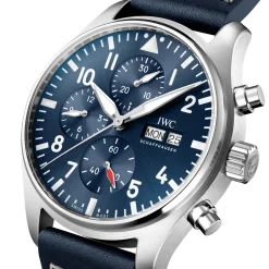 IWC Pilot’s Watch Chronograph Blue Dial Watch, 43mm Discount