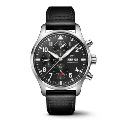 IWC Pilot's Watch Chronograph Black Dial Watch, 43mm Hot
