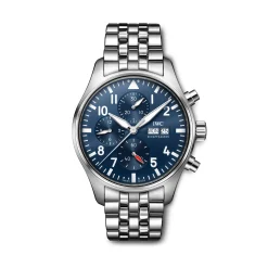 IWC Pilot's Watch Chronograph Blue Dial Watch, 43mm Sale