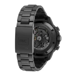 IWC Pilot’s Watch Performance Chronograph Perpetual Calendar Digital Date-Month Black Dial Watch, 43mm Discount