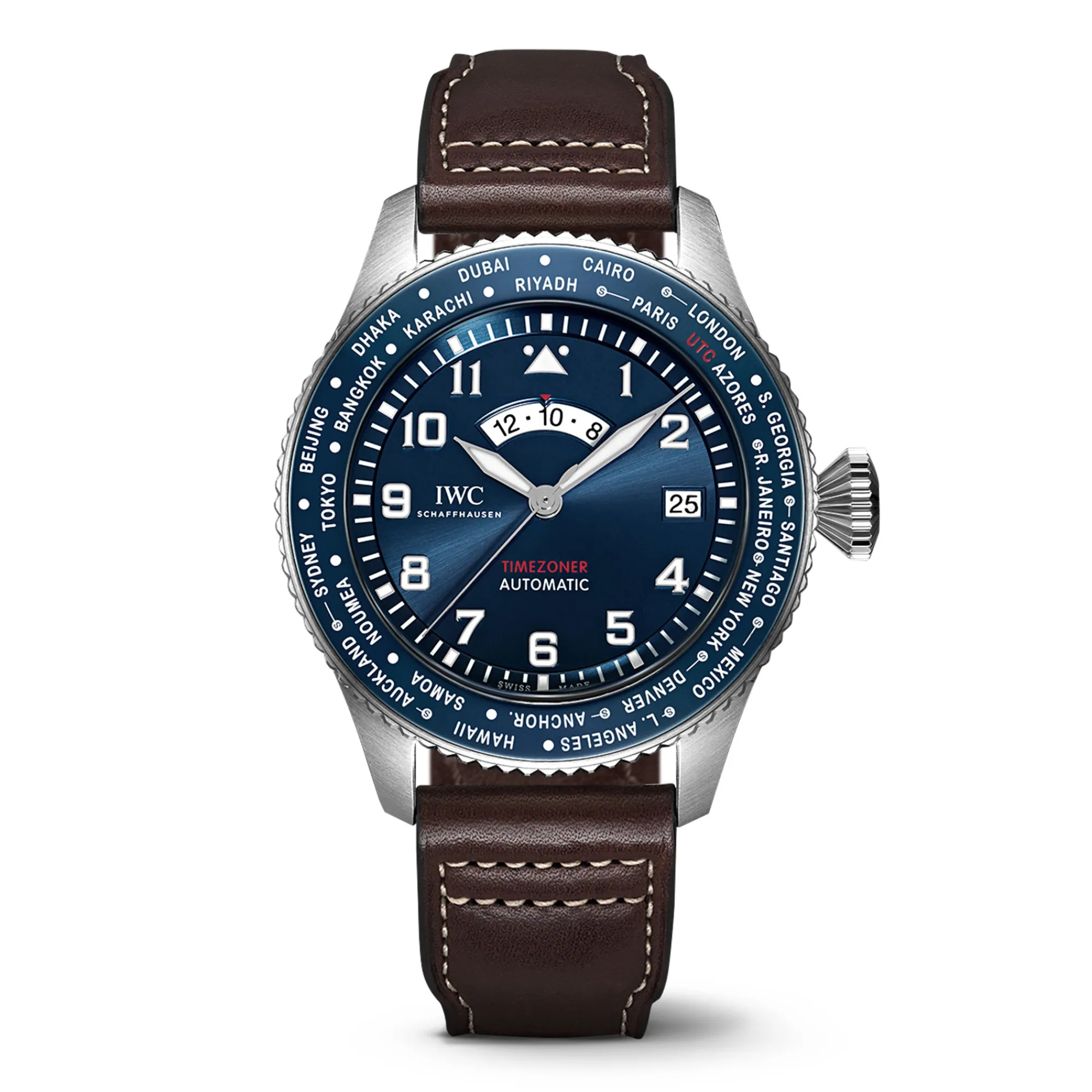 IWC Pilot’s Watch Timezoner Edition “Le Petit Prince” Blue Dial Watch, 46mm New