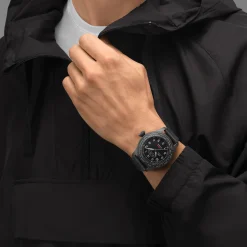 IWC Pilot's Watch Timezoner TOP GUN Ceratanium Black Dial Watch, 46mm Online