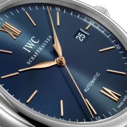 IWC Portofino Automatic Blue Dial Watch, 40mm Sale