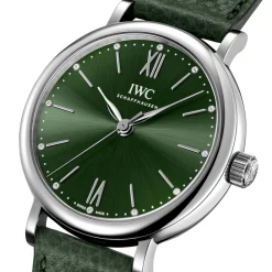IWC Portofino Automatic 34 Green Dial Watch, 34mm Discount