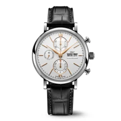 IWC Portofino Chronograph Silver Dial Watch, 42mm Hot