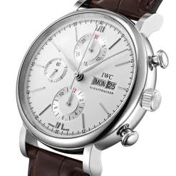 IWC Portofino Chronograph Silver Dial Watch, 42mm Hot
