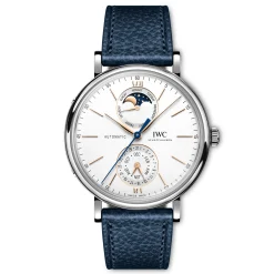 IWC Portofino Complete Calendar Silver Dial Watch, 41mm Hot