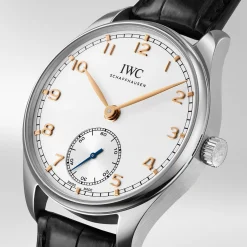 IWC Portugieser Automatic 40 Silver Dial Watch, 40.4mm Outlet