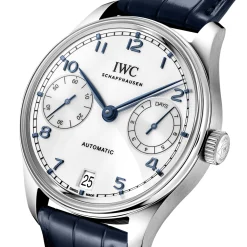 IWC Portugieser Automatic 42 Silver Dial Watch, 42.4mm Best