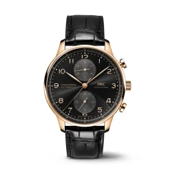 IWC Portugieser Chronograph Black Dial Watch, 41mm Online
