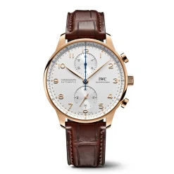 IWC Portugieser Chronograph Silver Dial Watch, 41mm Discount