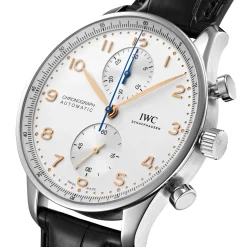 IWC Portugieser Chronograph Silver Dial Watch, 41mm Discount