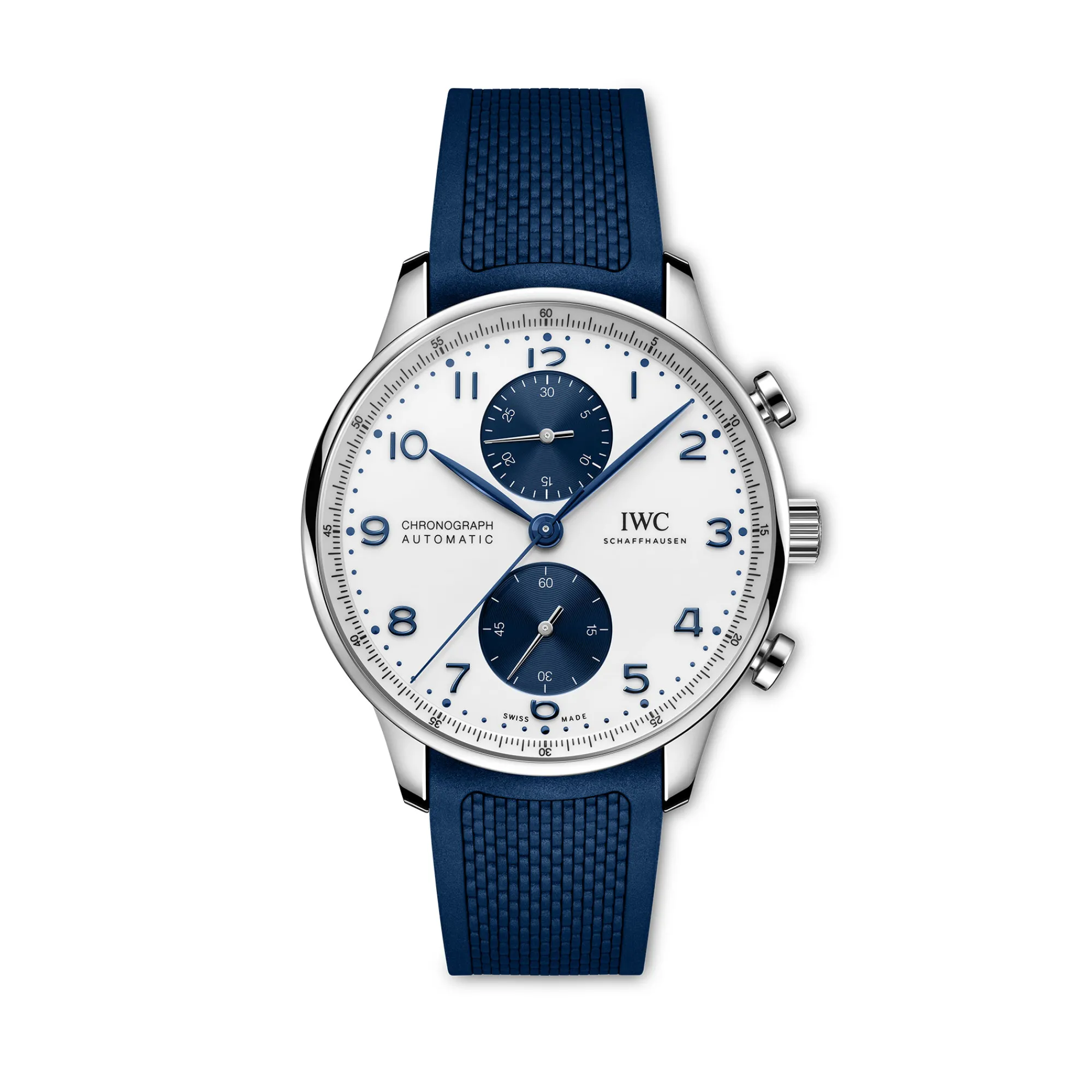 IWC Portugieser Chronograph White Dial Watch, 41mm Outlet