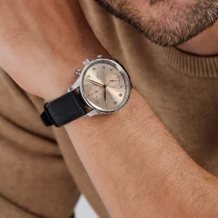 IWC Portugieser Chronograph Beige Dial Watch, 41mm Hot