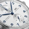 IWC Portugieser Chronograph Silver Dial Watch, 41mm Sale