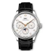 IWC Portugieser Perpetual Calendar 42 Silver Dial Watch, 42.4mm