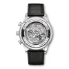IWC Portugieser Silver Dial Gold Detailed Chronograph Watch, 41mm Clearance