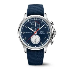 IWC Portugieser Yacht Club Chronograph Edition “Orlebar Brown” Blue Dial Watch, 44.6mm