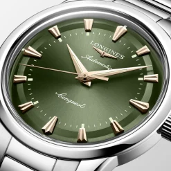 Longines Conquest Heritage Green Dial Watch, 40mm