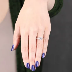 Love Eternal Diamond Engagement Ring 14K Discount