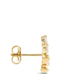 Marquise Diamond Climber Earrings, ½ Total Carat Weight, 14K Yellow Gold Discount