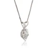 Marquise Diamond Pendant, ⅓ Carat Total Weight, 14K White Gold Best