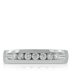 Men's Channel Set Diamond Band 14K, 1/2 ctw. Outlet