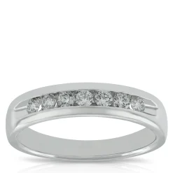 Men's Channel Set Diamond Band 14K, 1/2 ctw. Outlet