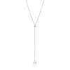 Mikimoto A+ Akoya Cultured Pearl Lariat Necklace 18K New