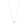 Mikimoto Akoya Cultured Pearl Necklace 8mm, 18K White Gold Sale