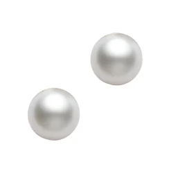 Mikimoto Akoya Cultured Pearl Earrings 6mm, AAA, 18K Discount