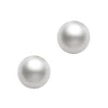 Mikimoto Akoya Cultured Pearl Earrings 8mm, AAA, 18K New