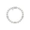 Mikimoto Akoya Cultured Pearl and Diamond Rondell Bracelet, 18K White Gold New