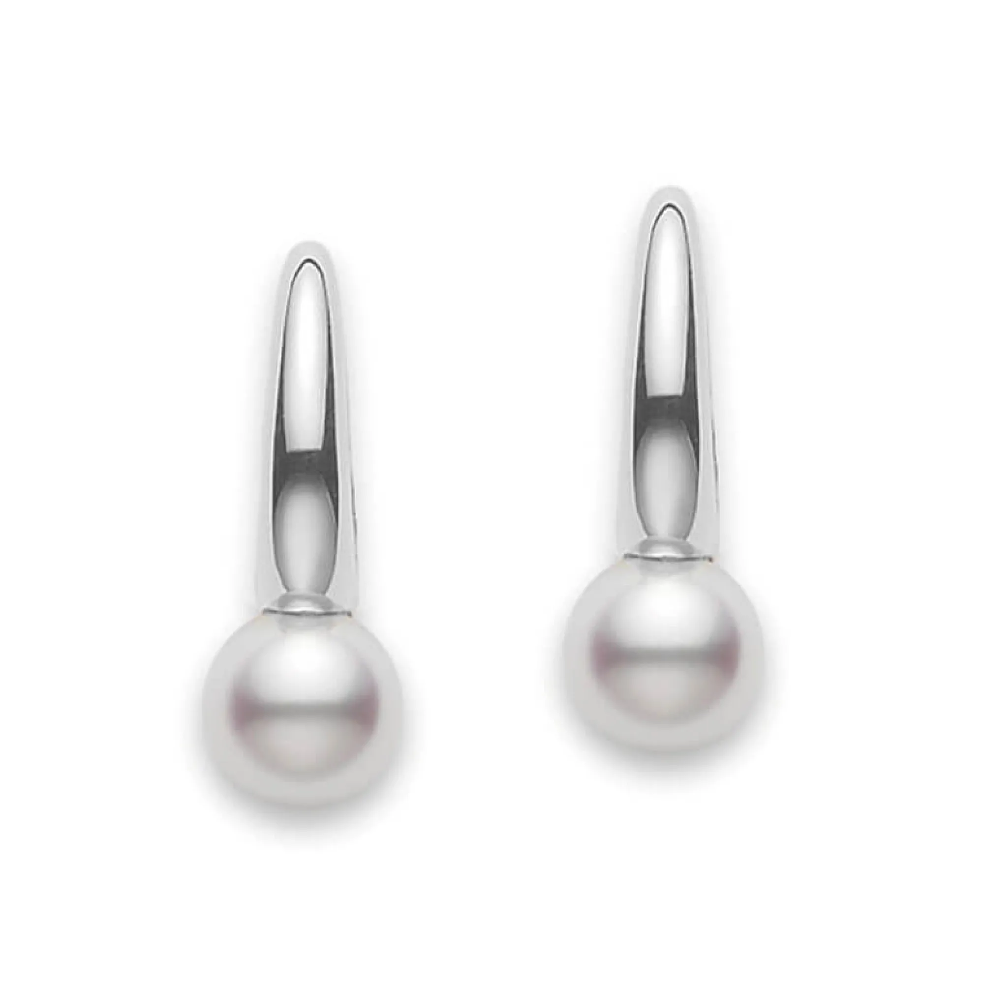 Mikimoto Classic Elegance Akoya Cultured Pearl Earrings 18K Outlet