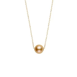 Mikimoto Golden South Sea Cultured Pearl Necklace 18K Online