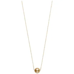 Mikimoto Golden South Sea Cultured Pearl Necklace 18K Online