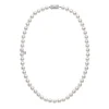 Mikimoto 16 Inch Akoya Cultured Pearl Necklace in 18K White Gold Sale