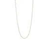 Mikimoto Paperclip Chain Akoya Cultured Pearl Necklace 18K, 32.5" Sale