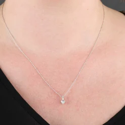 Mini Heart Diamond Pendant 14K Best