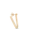 24MM Classic Diamond Hoop Earrings, ⅓ Total Carat Weight, 14K Yellow Gold Discount