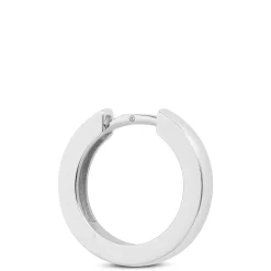 15MM Hinged Hoop Earring in Sterling Silver Hot
