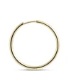 25MM Hinged Hoop Earrings, 14K Yellow Gold Hot