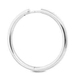 30MM Hoop Earrings in Sterling Silver Discount