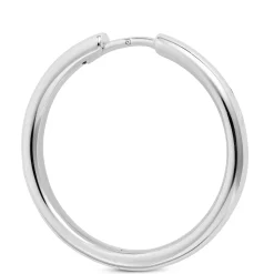 25MM Hoop Earrings in Sterling Silver Best