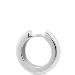 17MM Hoop Earrings in Sterling Silver Hot