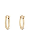 12MM Hoop Earrings 14K Clearance