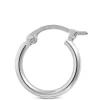 12MM Hoop Earrings 14K Hot