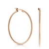 30MM Hoop Earrings, 14K Rose Gold Sale