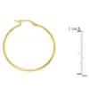 30MM Hoop Earrings, 14K Yellow Gold Outlet
