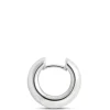 16.5MM Hoop Earrings, Sterling Silver Hot